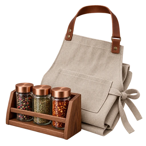Apron/Spice-Cellar Bundle