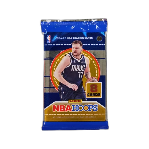 2024-25 Panini NBA Hoops Retail Pack (8 Cards)