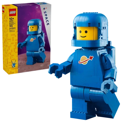 LEGO Up-Scaled Blue Astronaut Minifigure 40921