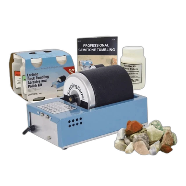 Lortone 3A Rock Tumbler and Kit