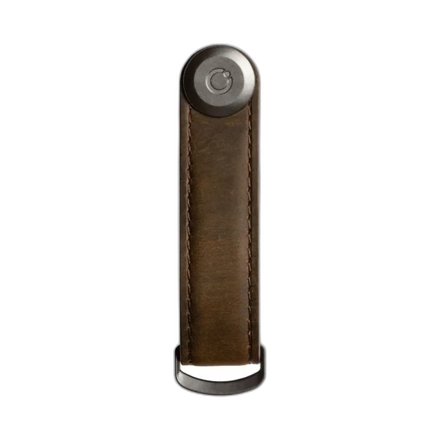 Orbitkey Crazy Horse Key Organizer (Oak Brown)
