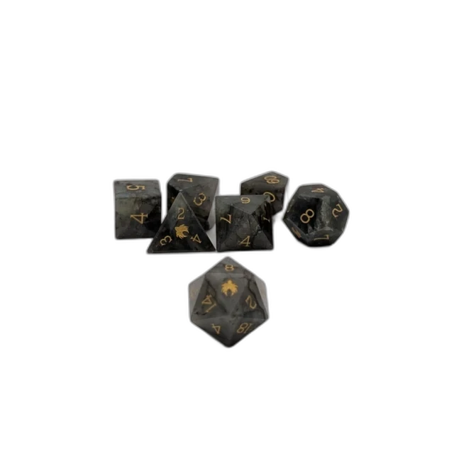 Philosopher's Stone Gemstone Dice Set (7 Pieces)