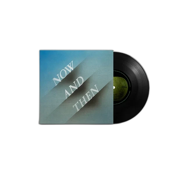 The Beatles Now and Then 7-Inch Black Vinyl