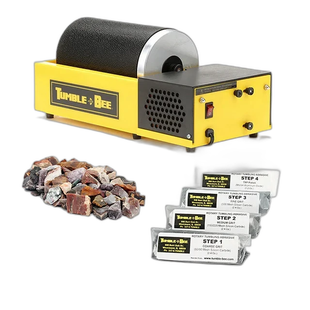 Tumble-Bee TB-14 Rotary Rock Tumbler and Kit