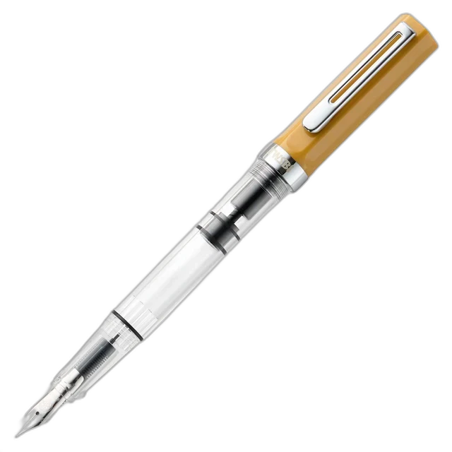 TWSBI ECO Bahama Yellow Fountain Pen (1.1mm Stub)