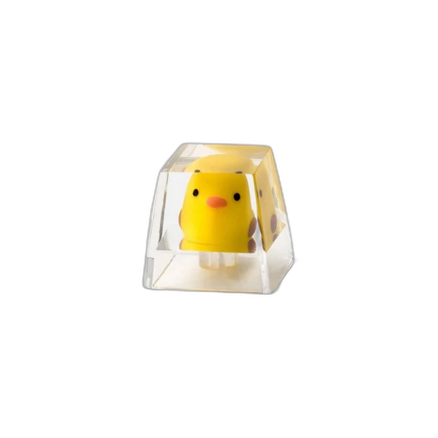 Yellow Duck Resin Artisan Keycap (1u)