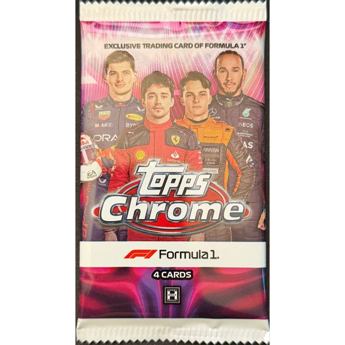 2023 Topps Chrome F1 Hobby Pack