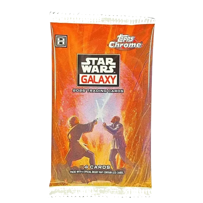 2025 Topps Star Wars Chrome Galaxy Hobby Pack