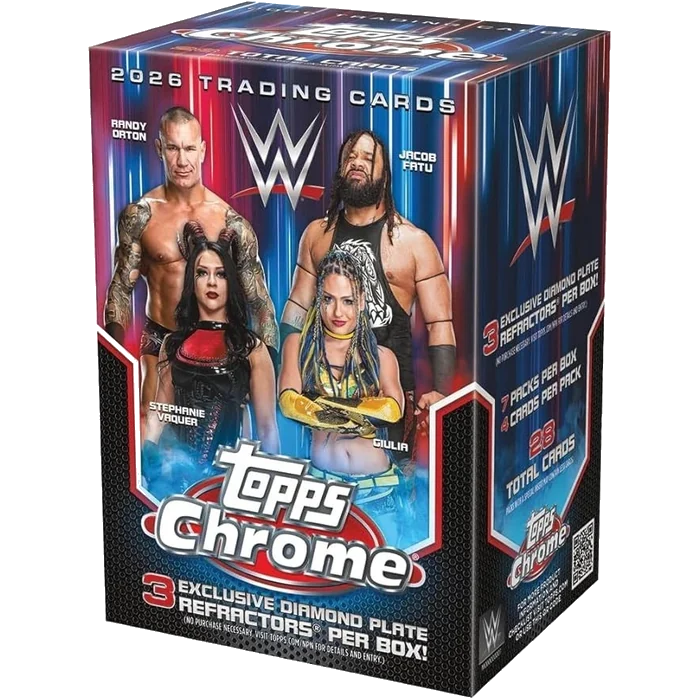 2026 Topps Chrome WWE Blaster Box