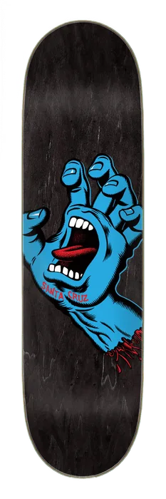 8.5in Screaming Hand Santa Cruz Skateboard Deck