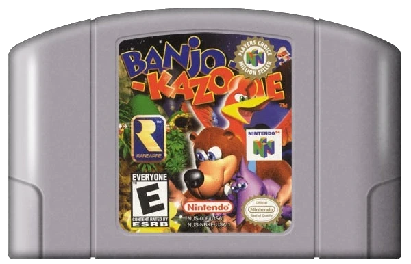 Banjo-Kazooie — N64 Original Release, Good, Loose
