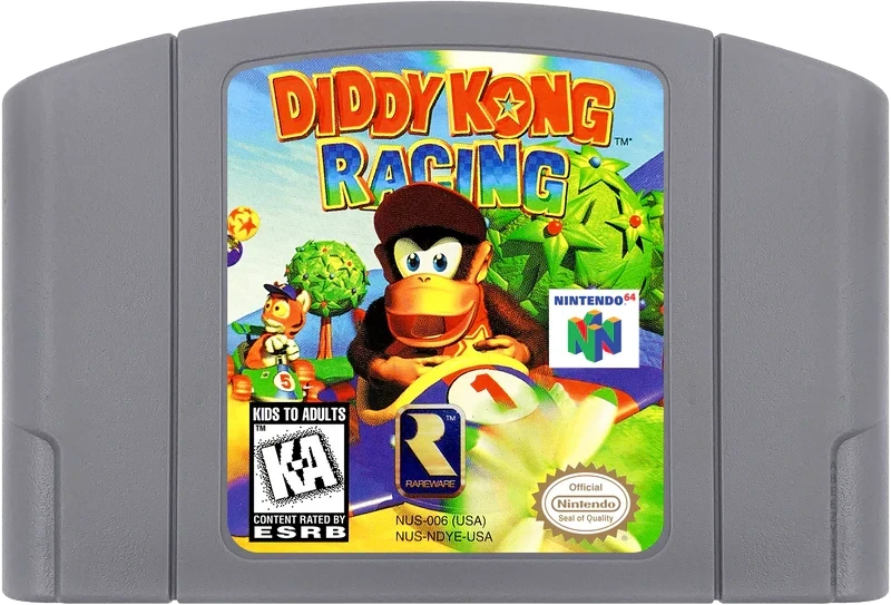 Diddy Kong Racing — N64 Original Release, Fair, Loose