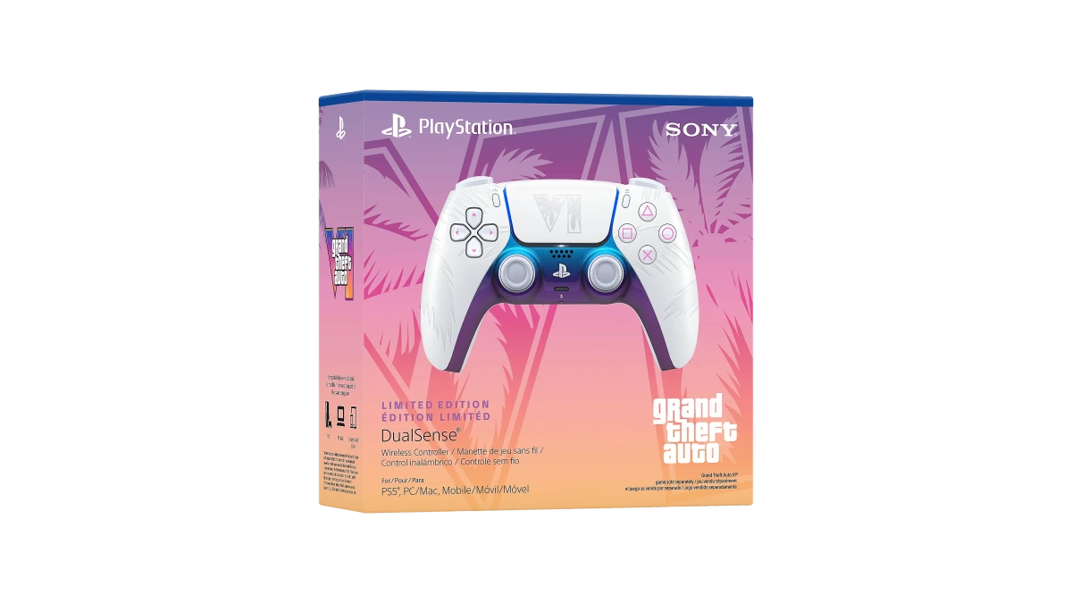DualSense GTA VI White Limited Edition Controller