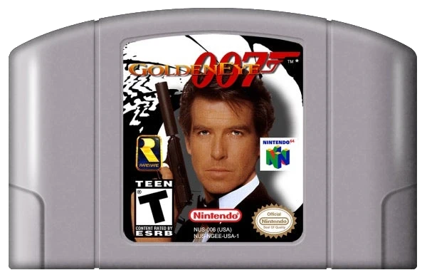 007 James Bond GoldenEye — N64 Original Release, Good, Loose