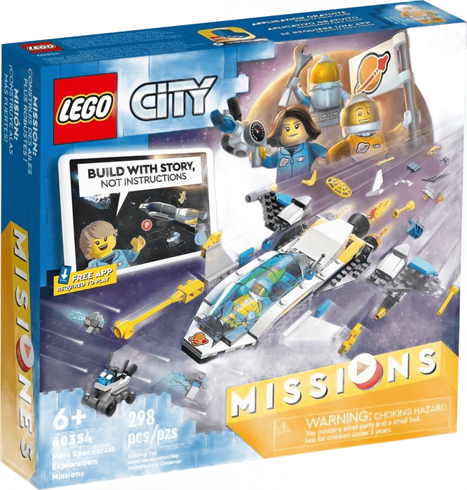 LEGO City Mars Spacecraft Exploration Missions 60354