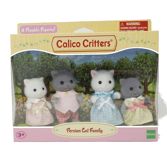 Persian Cat Family - Calico Critters (New)