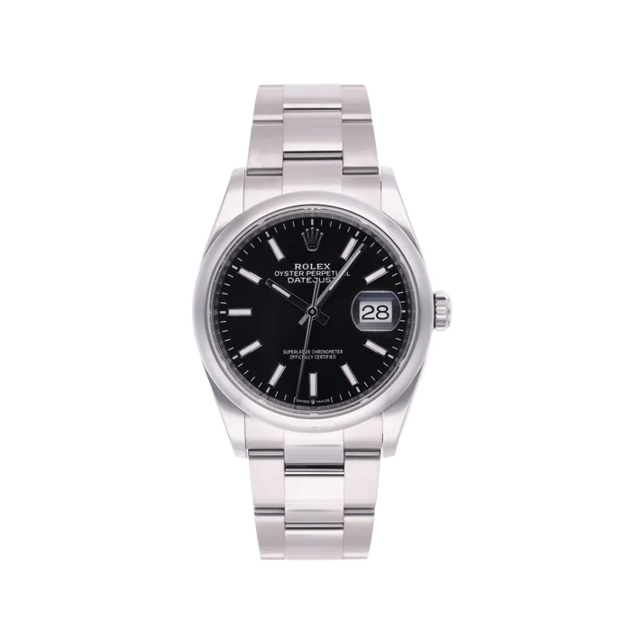Rolex Certified Pre-Owned Datejust 36 M126200, black dial