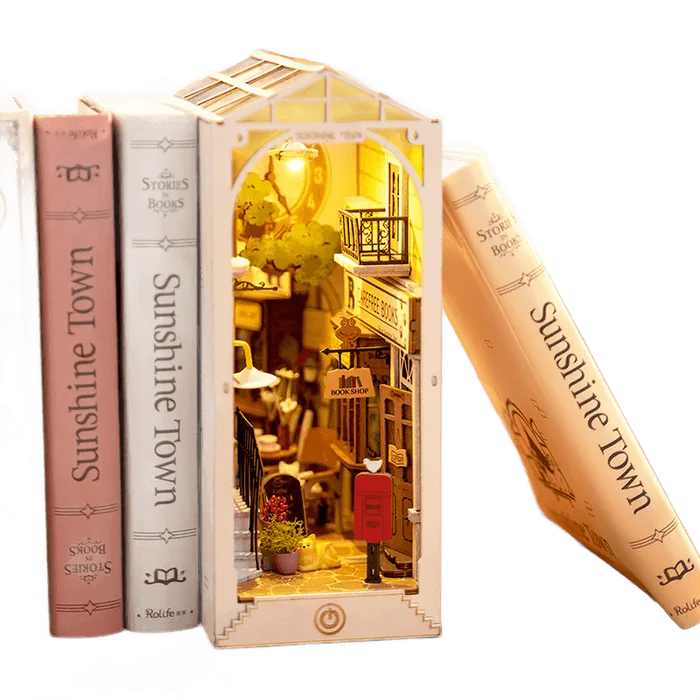 Rolife Sunshine Town DIY Book Nook Kit TGB02