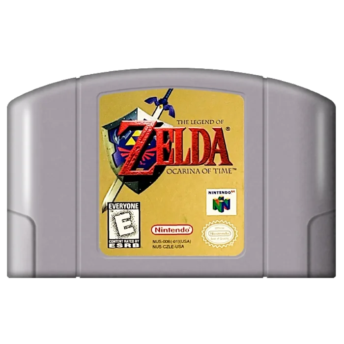 The Legend of Zelda Ocarina of Time — N64 Original Release, Fair, Loose