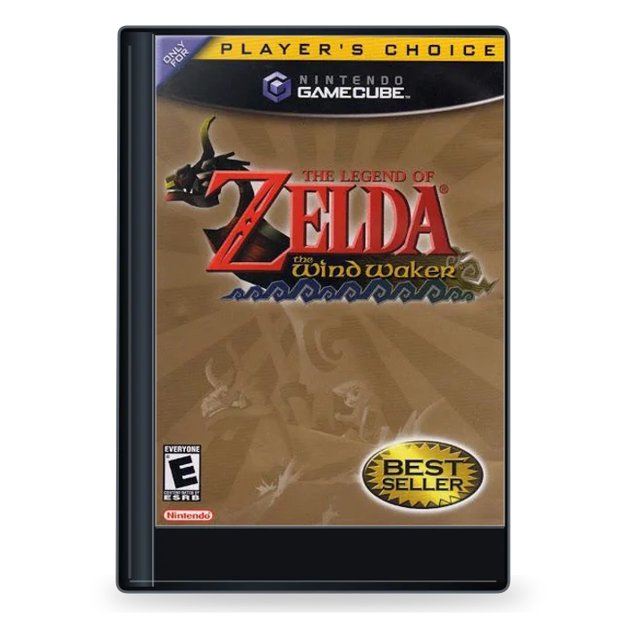 Zelda Wind Waker [Player's Choice] - Gamecube (Complete In Box)